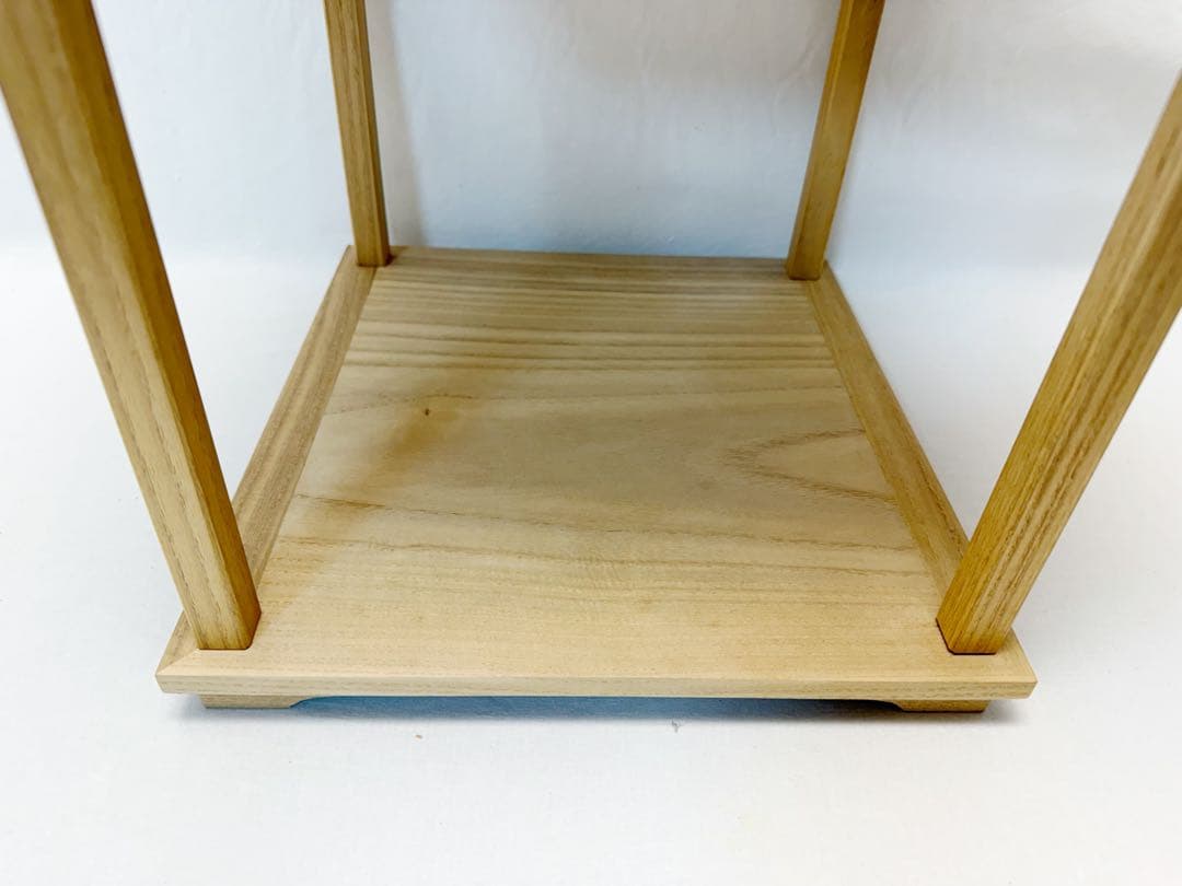 未使用 茶道具 江岑棚 組立式 覚々斎好写 元箱