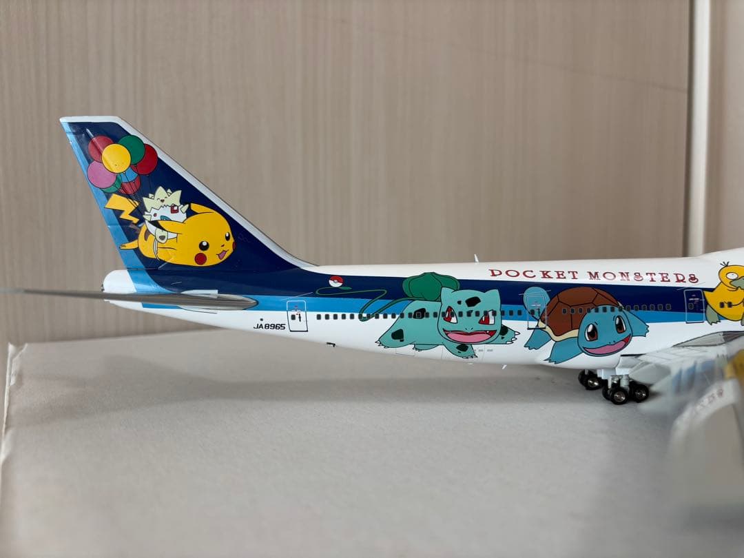 【希少】1/200 ANA 全日空 ポケモンジェット B747-481D