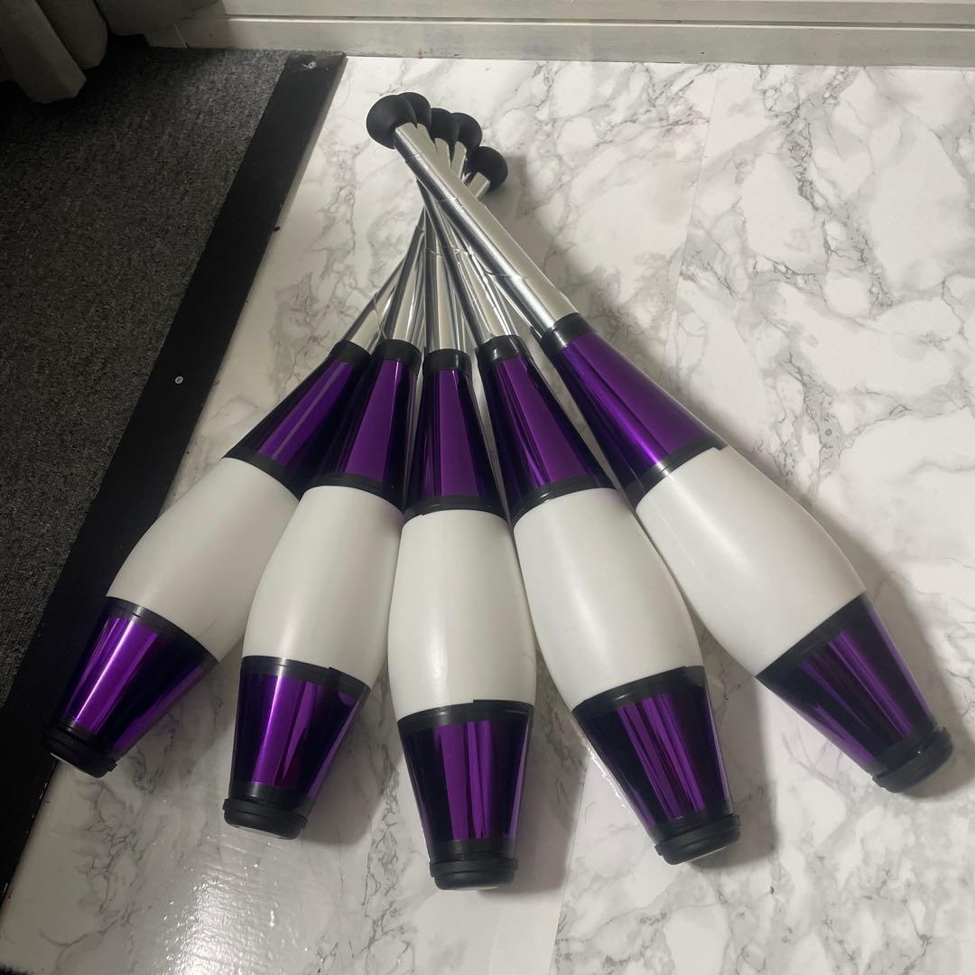 ジャグリング　ジャグリングクラブ　【5本セット】