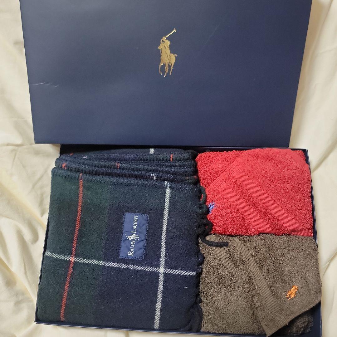 Ralph Lauren タオルセット　ひざかけ　新品未使用