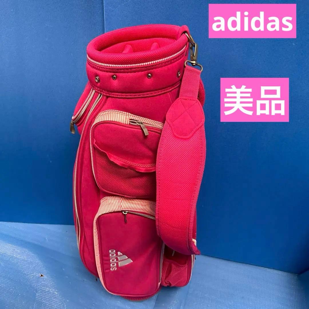 adidas ゴルフバッグ ピンク