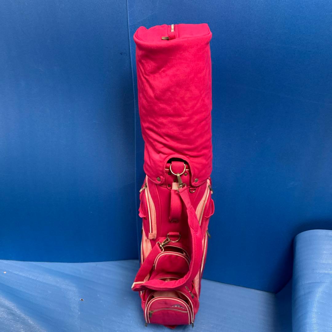 adidas ゴルフバッグ ピンク