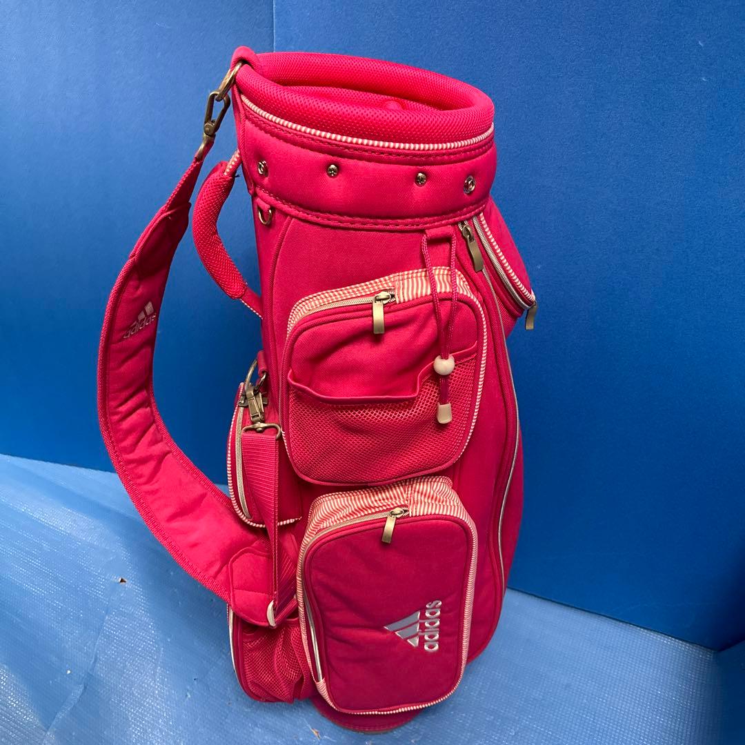 adidas ゴルフバッグ ピンク