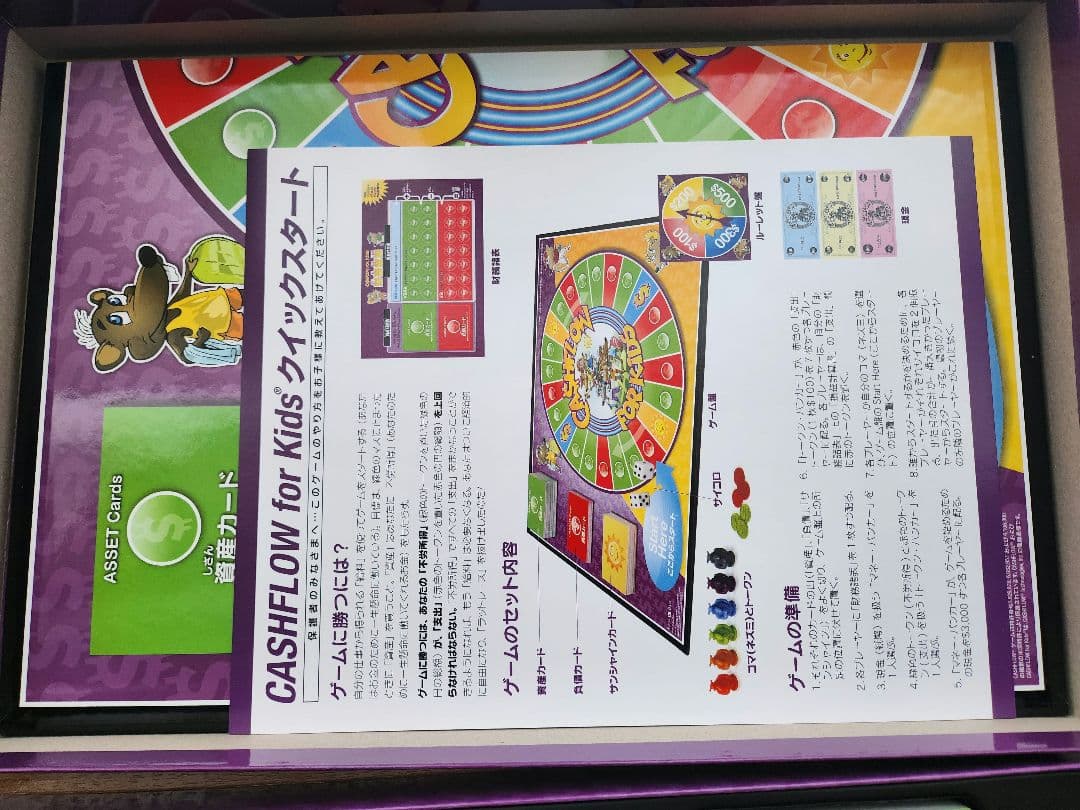 キャッシュフロー•フォー•キッズ 日本版ボードーゲーム