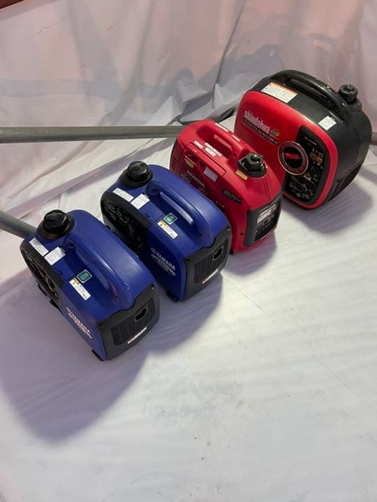 HONDA YAMAHAのポータブル発電機　4台