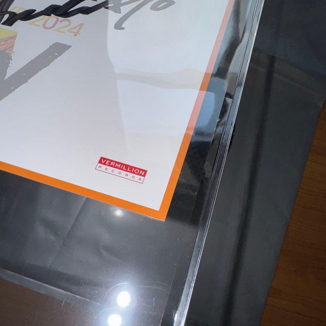 B'z 稲葉浩志 enⅣ en4 サイン色紙袋付き INABA イナバサラス