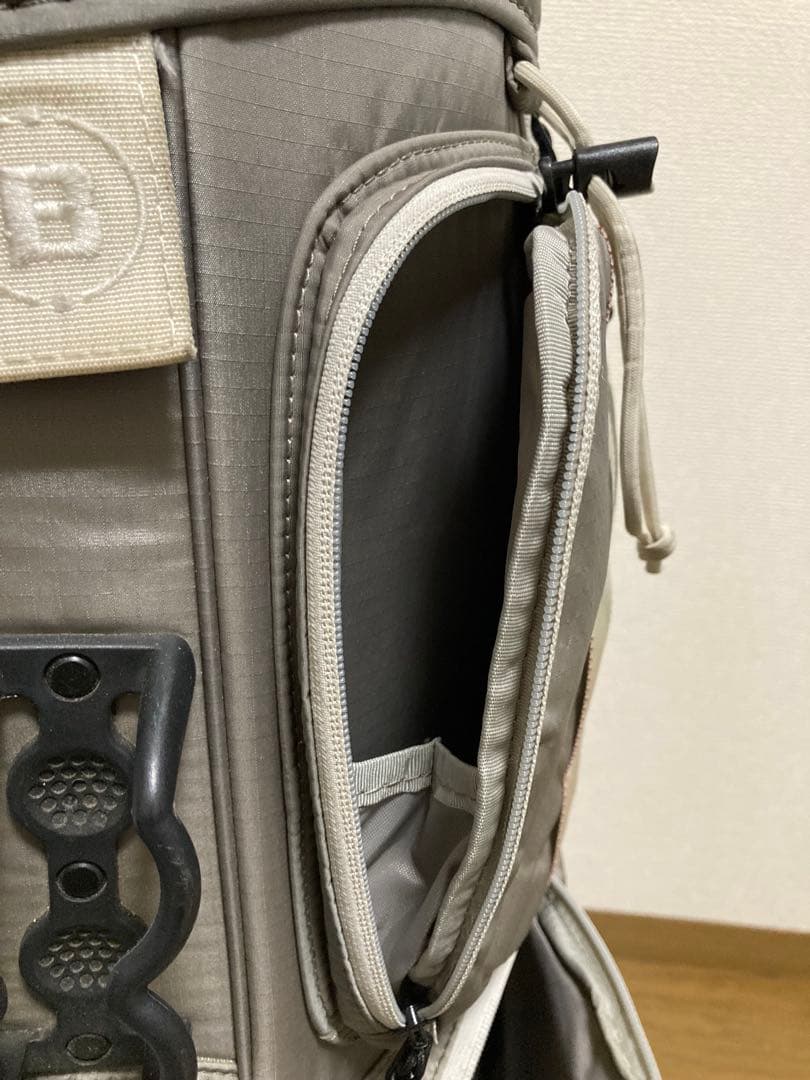 BRIEFING ブリーフィング キャディバッグ CR-6 グレー シルバー