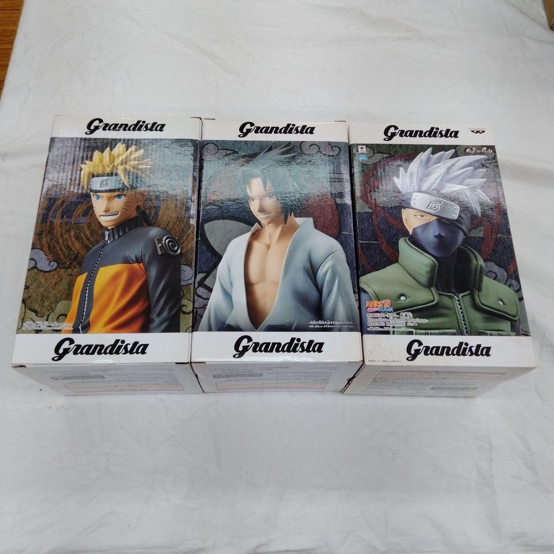 【は12】Grandista ナルト サスケ カカシ 3体セット