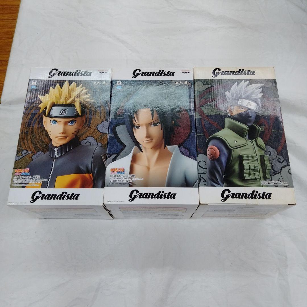 【は12】Grandista ナルト サスケ カカシ 3体セット