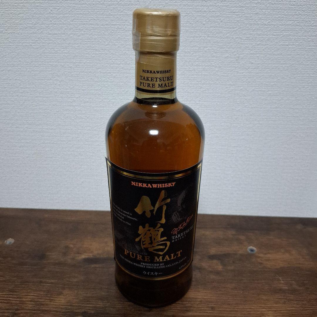 Nikka 竹鶴 Pure Malt ウイスキー　旧ボトル