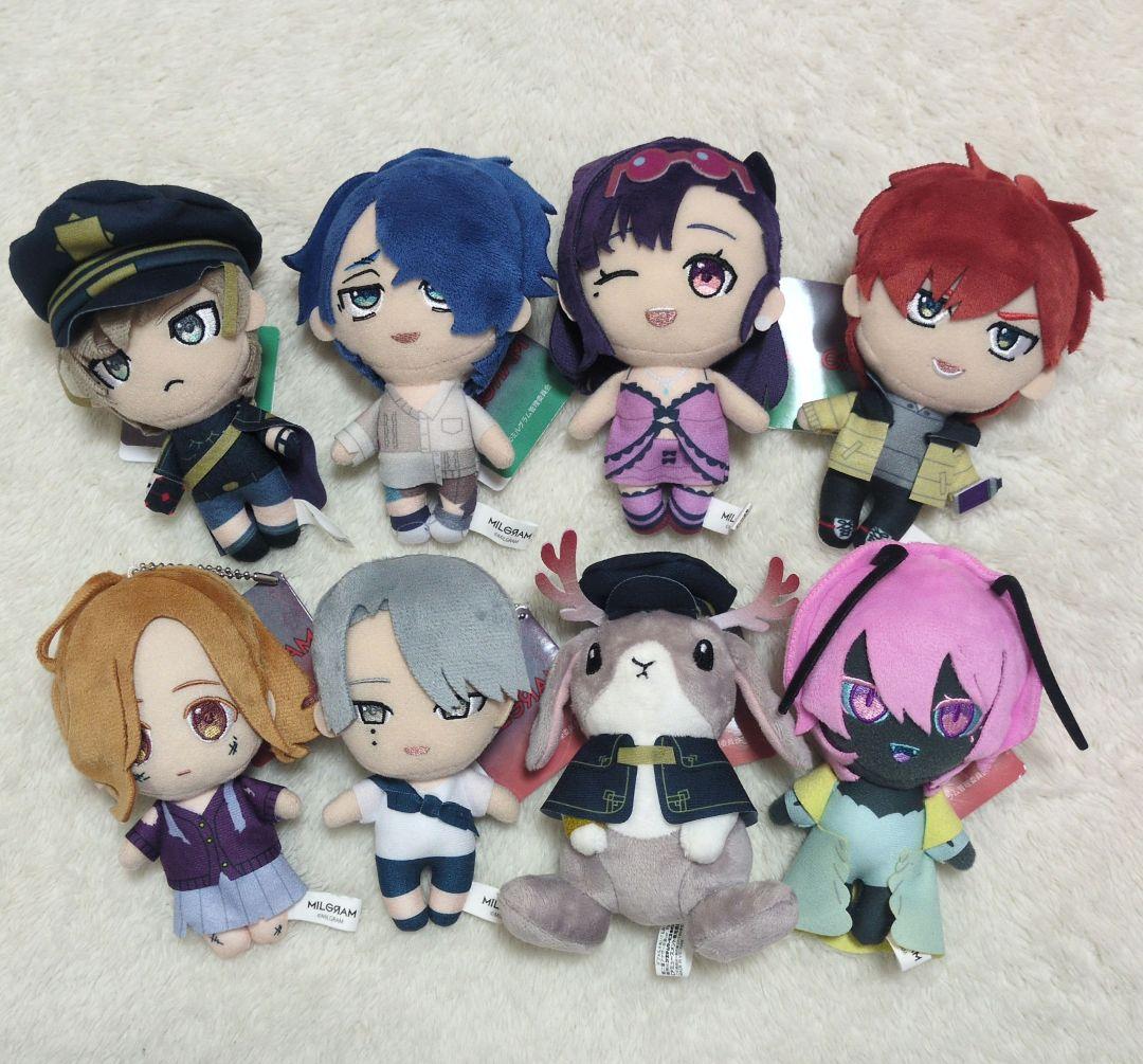 MILGRAM デフォルメぬいぐるみ 第二審アナザー衣装ver. 8種セット