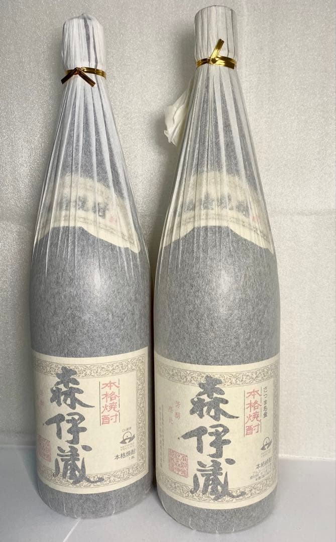 【未開封品】 森伊蔵　熟成1800ml×2本セット　　　芋焼酎