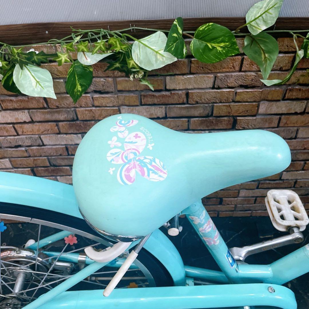 【66】子供用自転車 子供車 ブリヂストン ECOPAL グリーン 22インチ