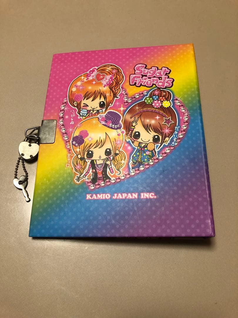 カミオジャパン　鍵付き　プロフィール帳　平成レトロ　激レア