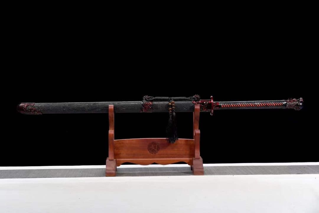 『炎竜唐横刀』古兵器 武具　刀装具　日本刀　模造刀 居合刀 長尺