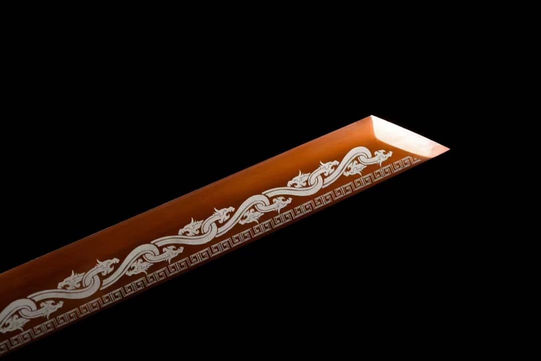 『炎竜唐横刀』古兵器 武具　刀装具　日本刀　模造刀 居合刀 長尺