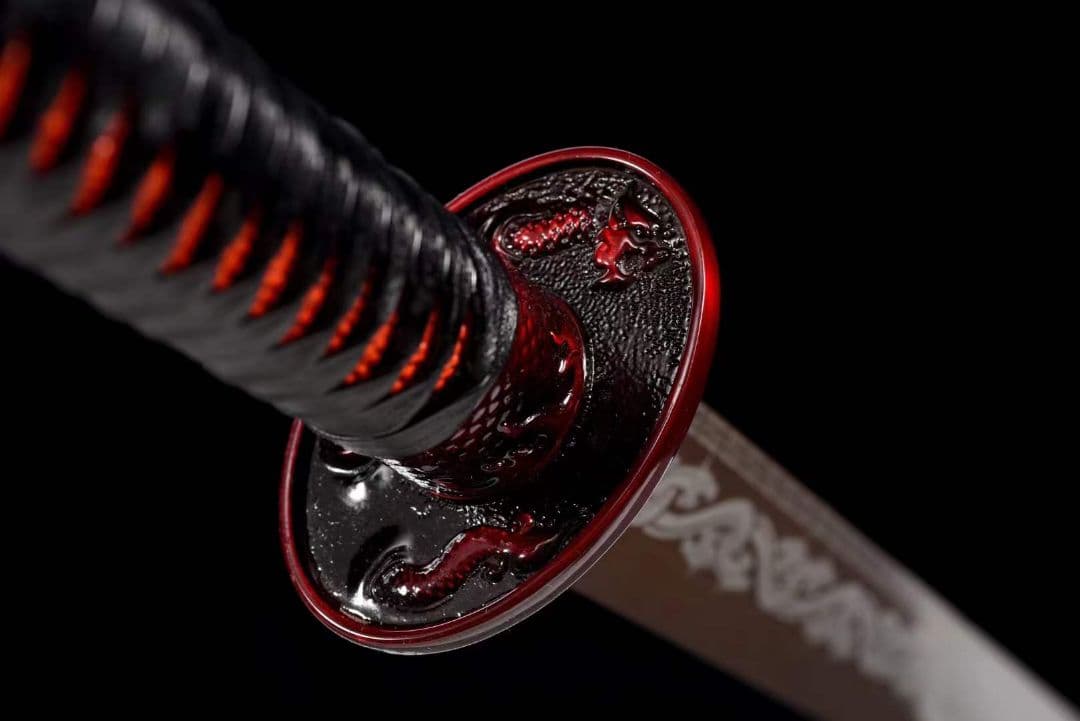 『炎竜唐横刀』古兵器 武具　刀装具　日本刀　模造刀 居合刀 長尺