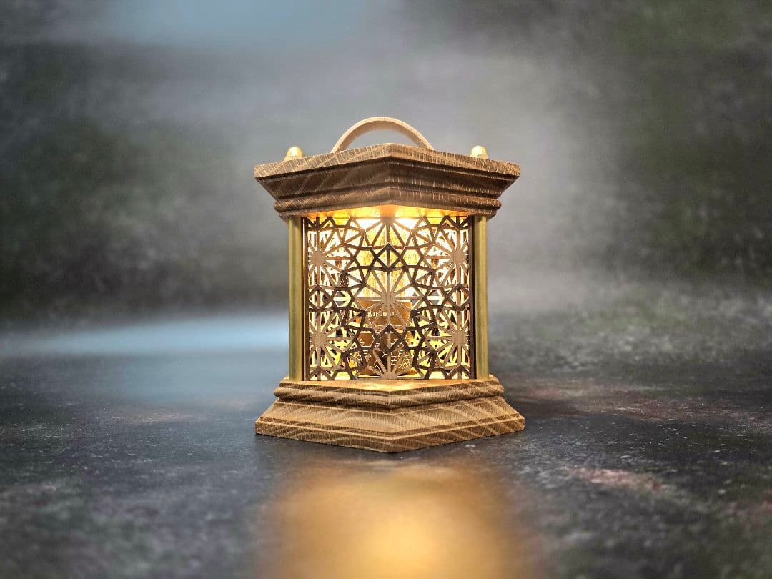 ゴールゼロ・38灯・ミニマライト対応 ランタンシェード カバー リンド オーク