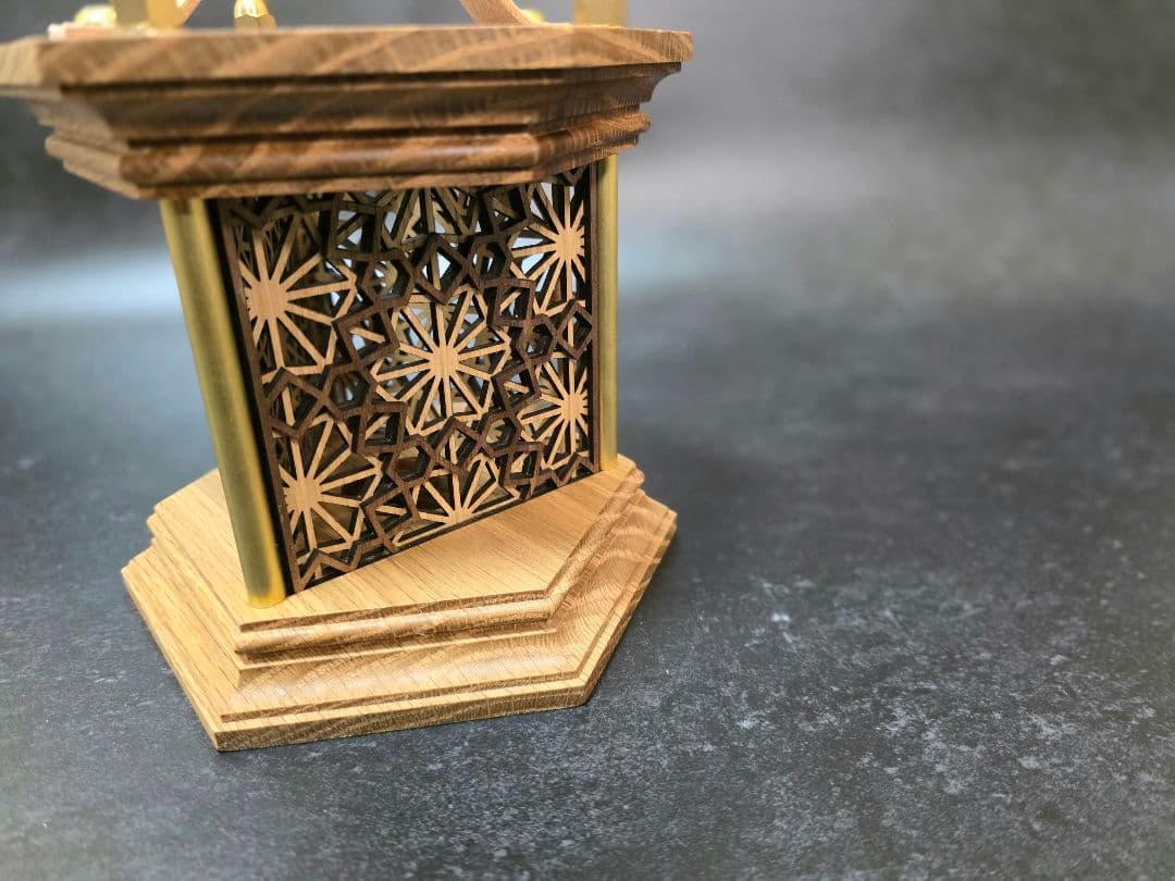 ゴールゼロ・38灯・ミニマライト対応 ランタンシェード カバー リンド オーク