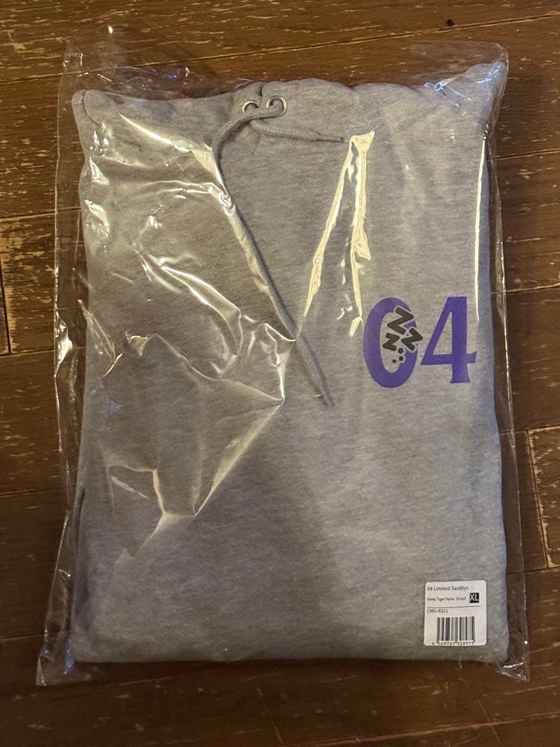 フォーリミ XL パーカー グレー 04 Limited Sazabys