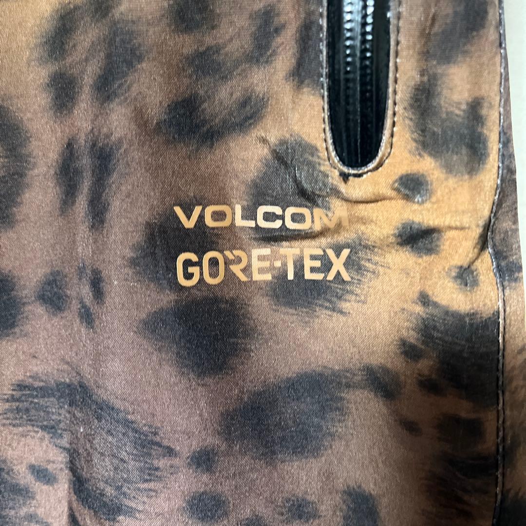 VOLCOM スノーボードパンツ　ヒョウ柄　GORE-TEX Sサイズ