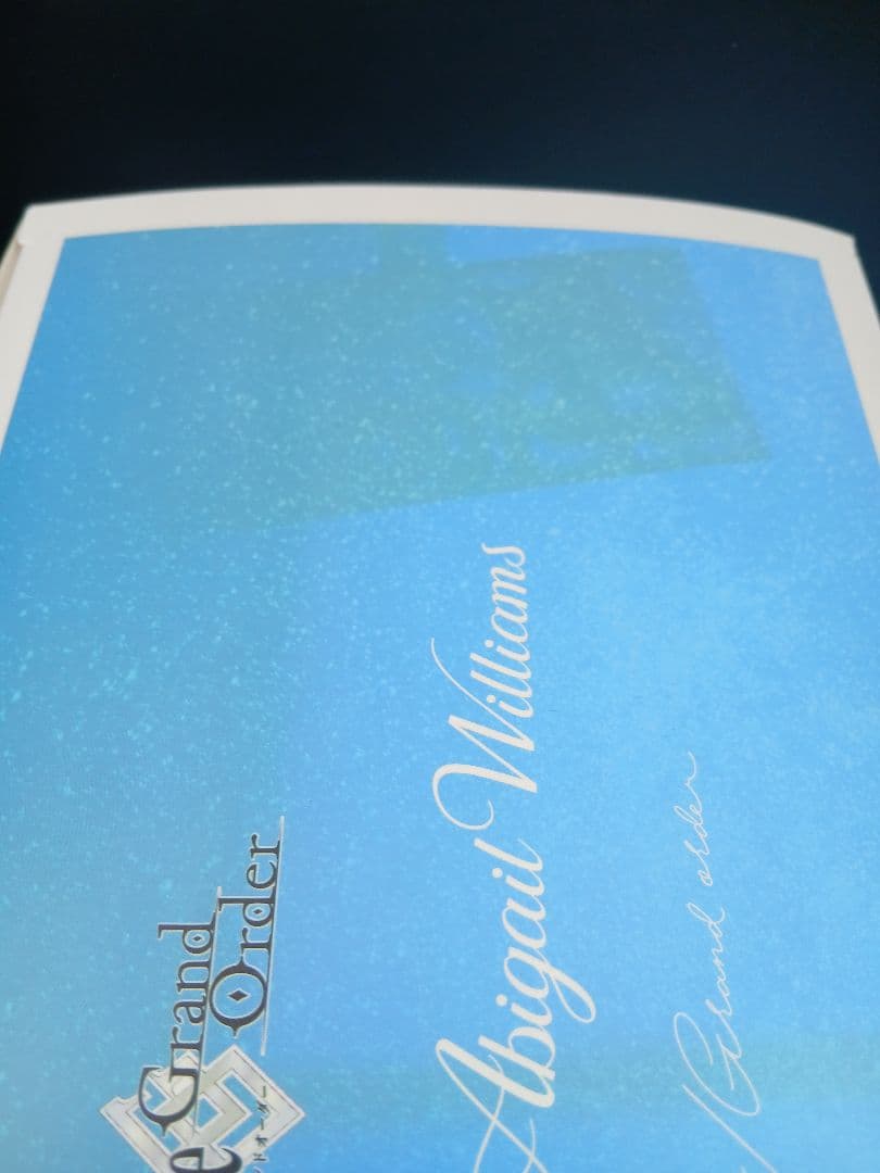 Fate Grand Order アビゲイル ウイリアムズ フィギュア