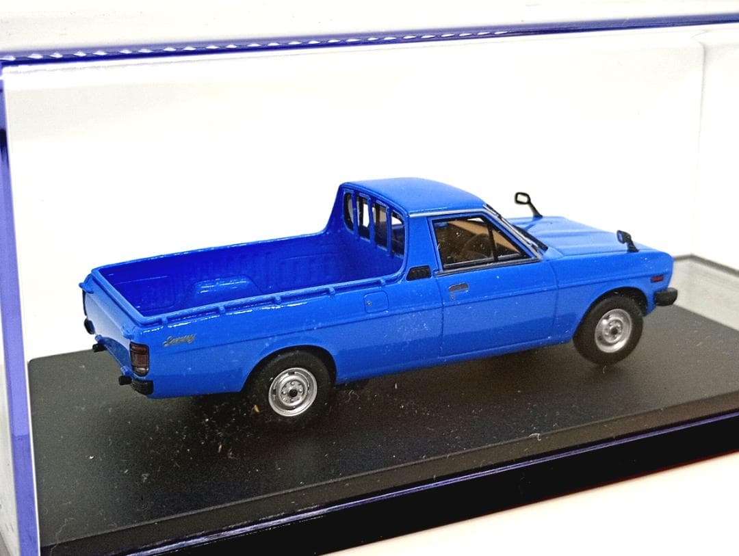 1/43 ダットサン サニートラック ロングボディーデラックス 1979 ブルー