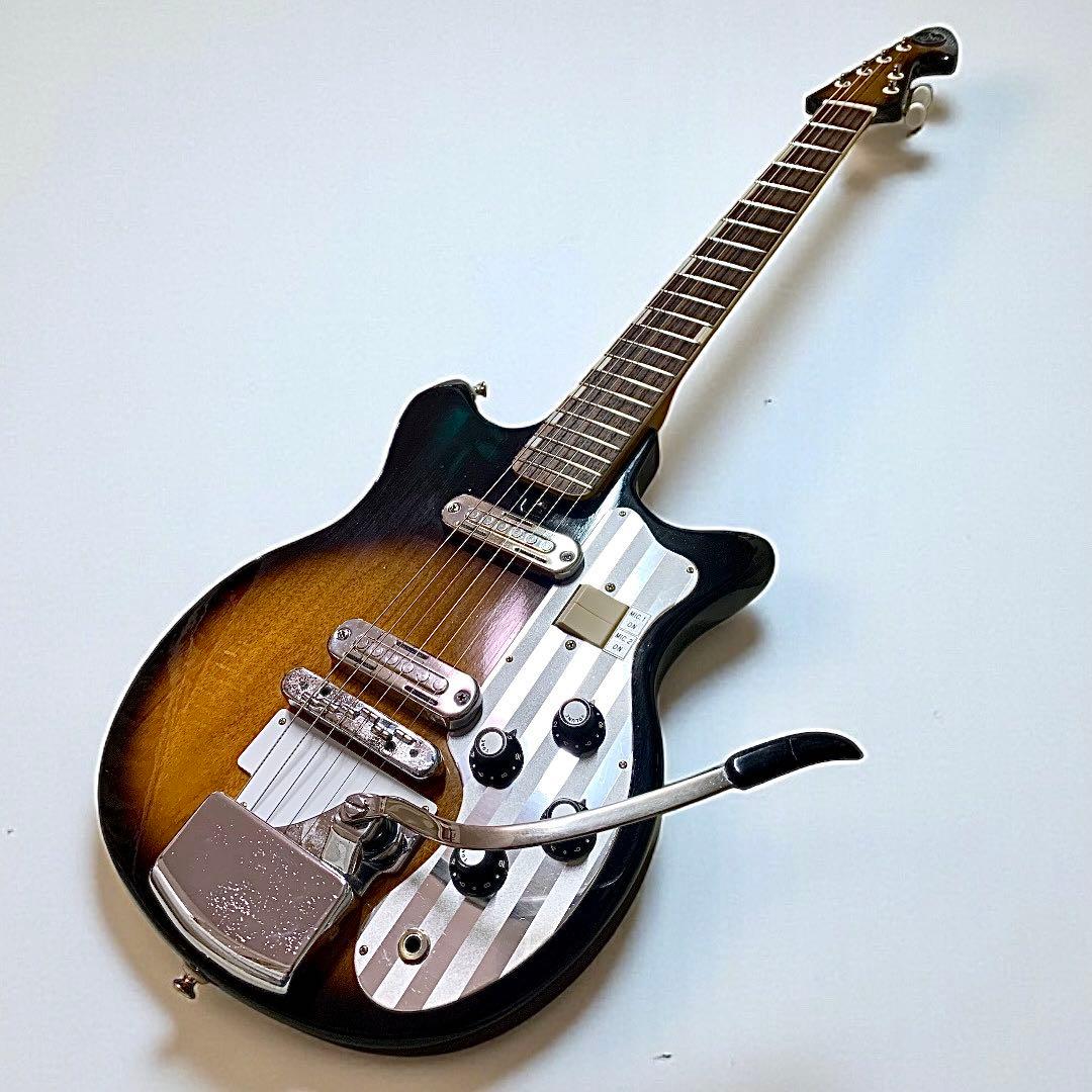 ケ*ー様 レア！箱付き！Teisco MJ-2L 60s国産ビザール フレット交