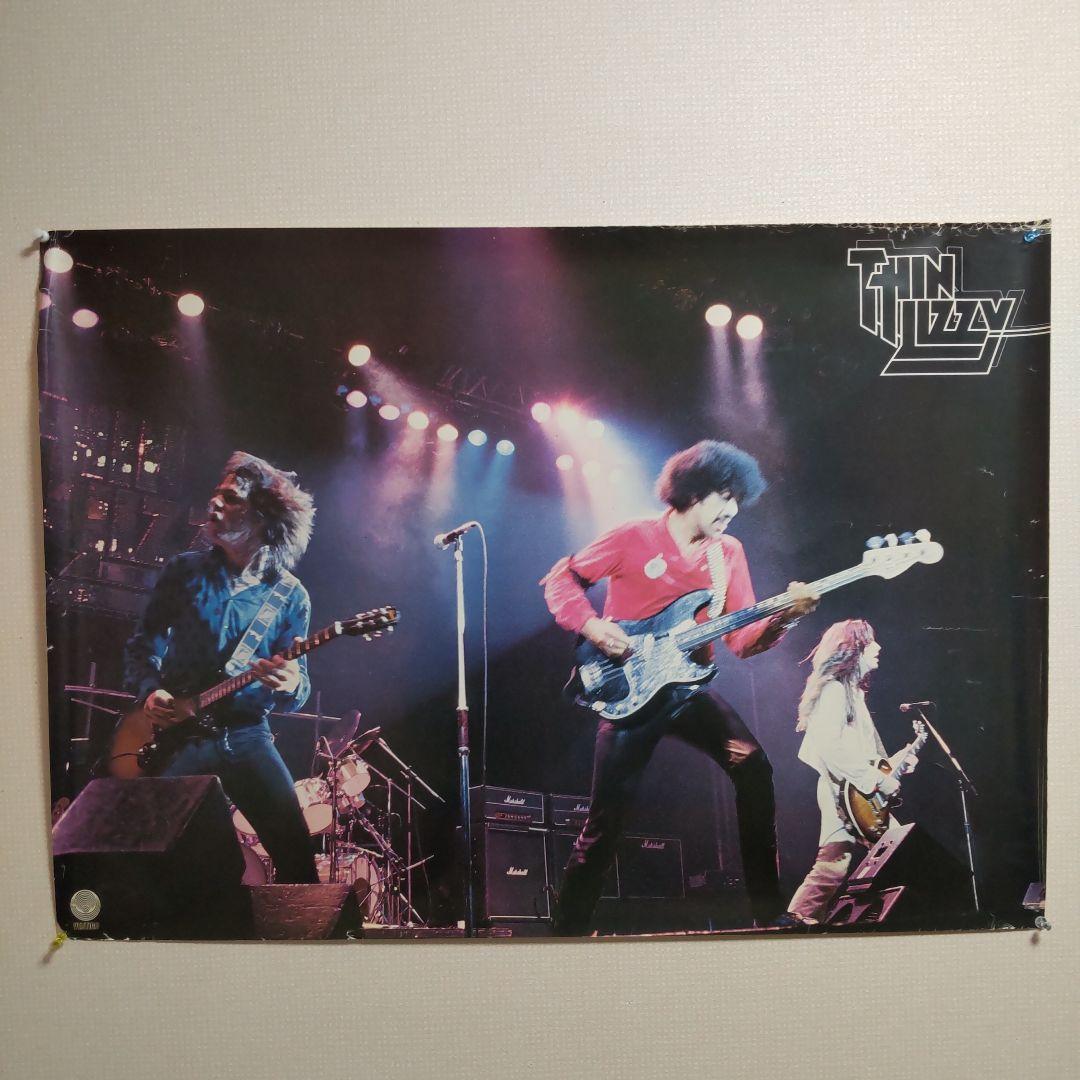【希少非売品】シン・リジィ A1サイズポスター​Thin Lizzy1979年物