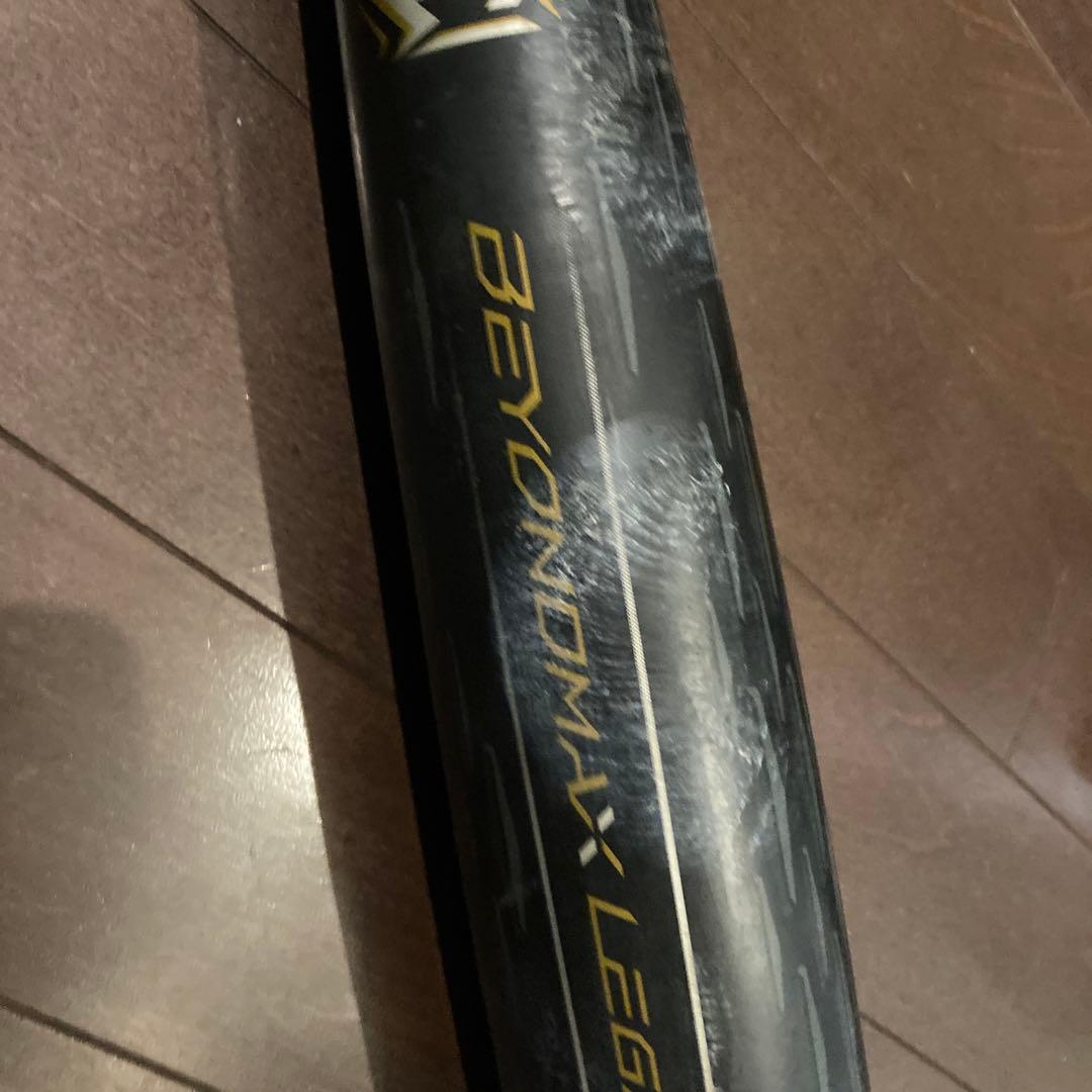 ミズノ レガシーメタル620トップ　軟式野球バット バットケース付き