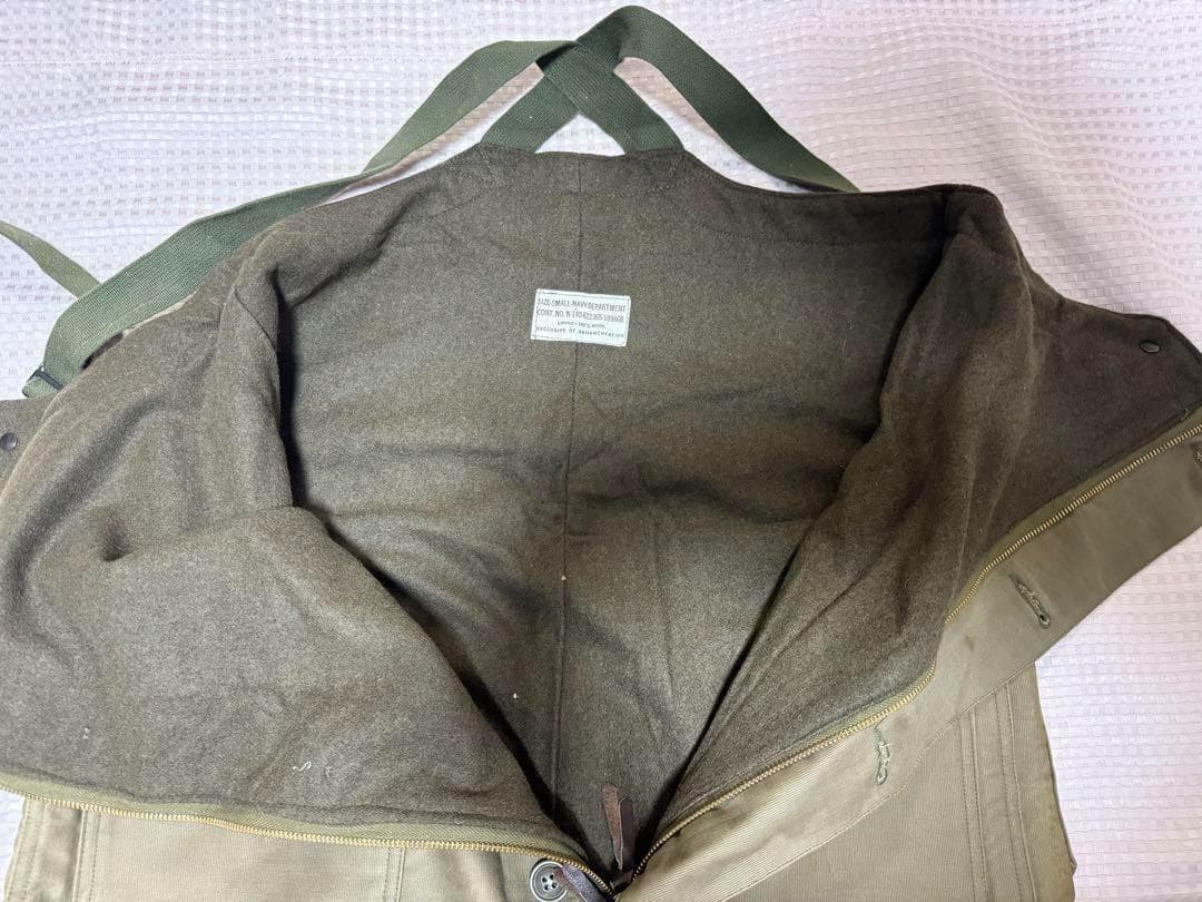 米軍 実物 N-1 デッキオーバーオール