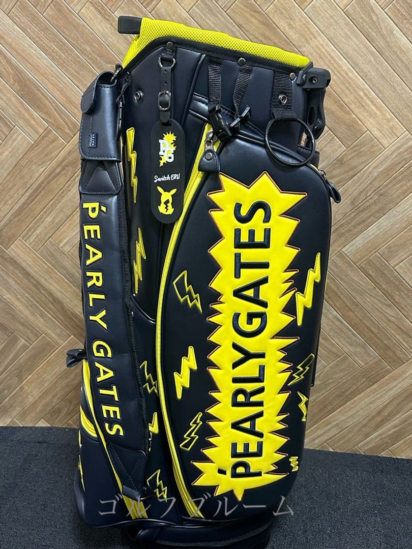 パーリーゲイツ☆ポケモン⚡️ピカチュウスタンド式キャディバック