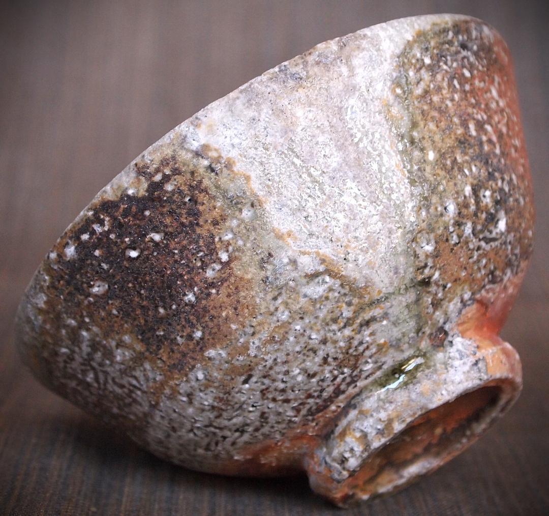 人気作家★デレックラーセン★茶碗★穴窯