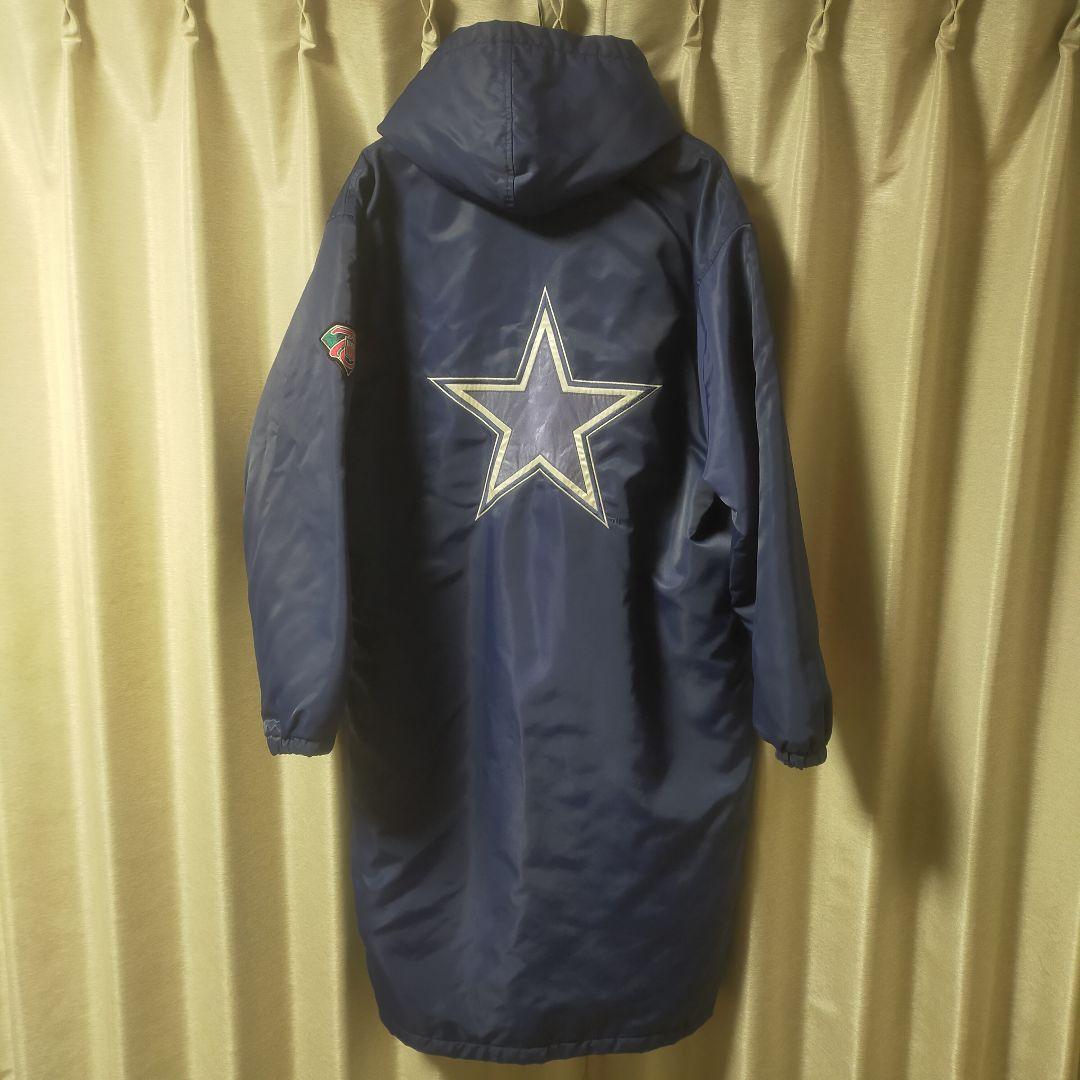 【90s】EAST POINT ダラス・カウボーイズ ベンチコート Lサイズ