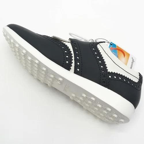 L05554 未使用品 ロトゥセ Golf レザーゴルフシューズ スパイクレス