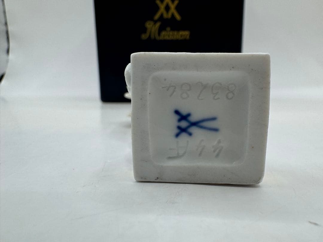 極美品 Meissen マイセン 干支シリーズ　フィギュリン 鳥　トリ　酉