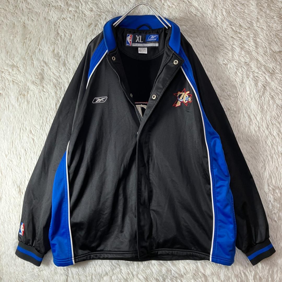 美品 リーボック NBA 76ers シクサーズ ジャージ ジャケット XL