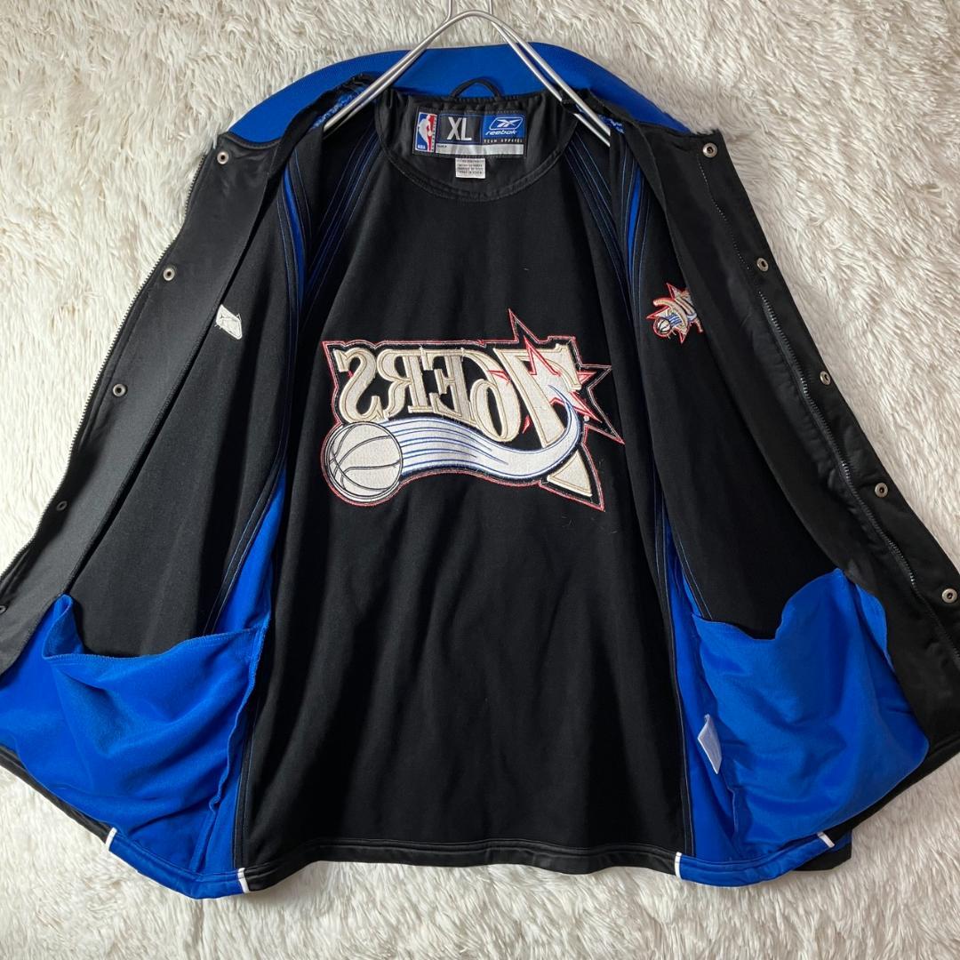 美品 リーボック NBA 76ers シクサーズ ジャージ ジャケット XL