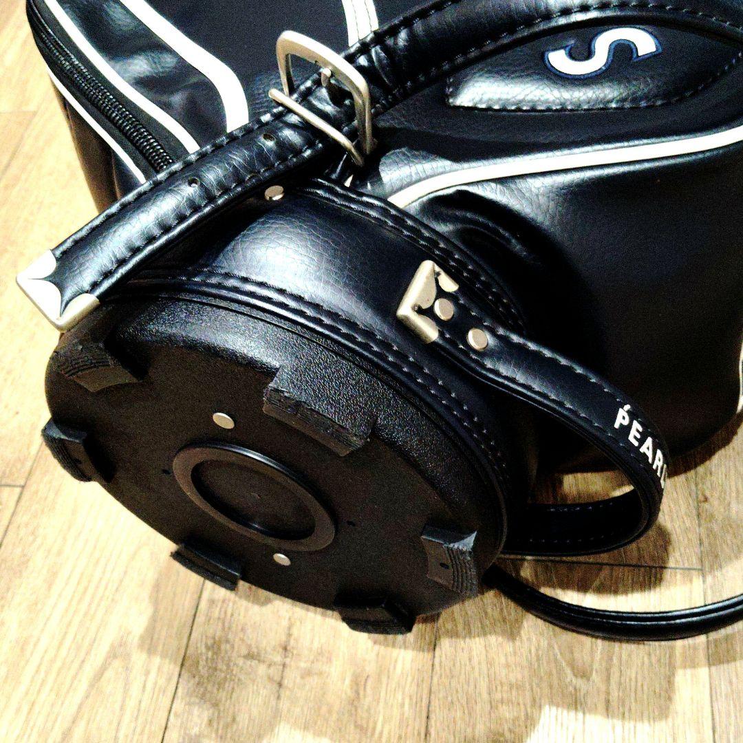 パーリーゲイツ　キャディバック　ツアー　9.5インチ　ネイビー