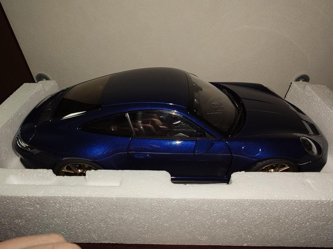 NOREV ポルシェ 911 GT3 ツーリング メタリックブルー 1/18