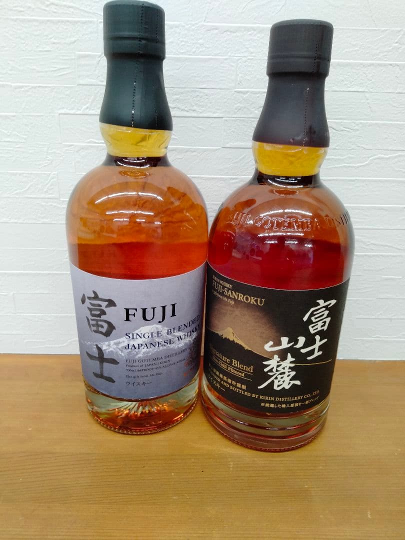 FUJI シングルブレンドウイスキー&富士山麓シグニチャーブレンド2本セット