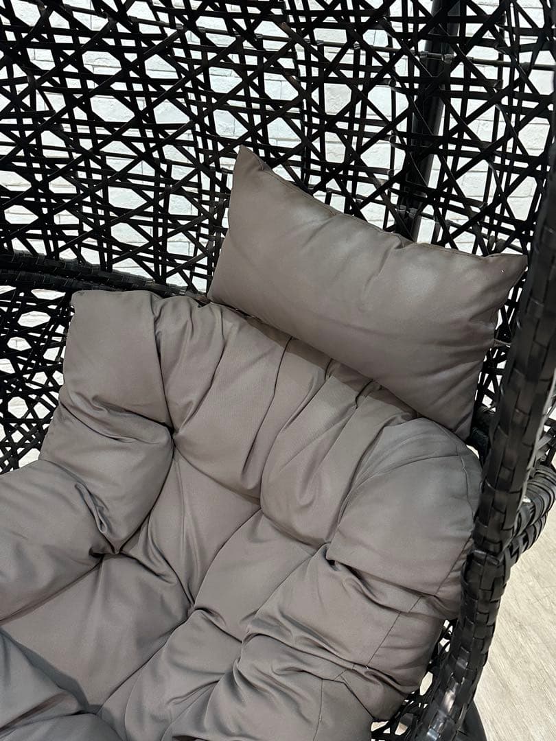 【東京都23区配送無料】ハンギング　チェア　たまご型　アウトドア　椅子　吊り下げ