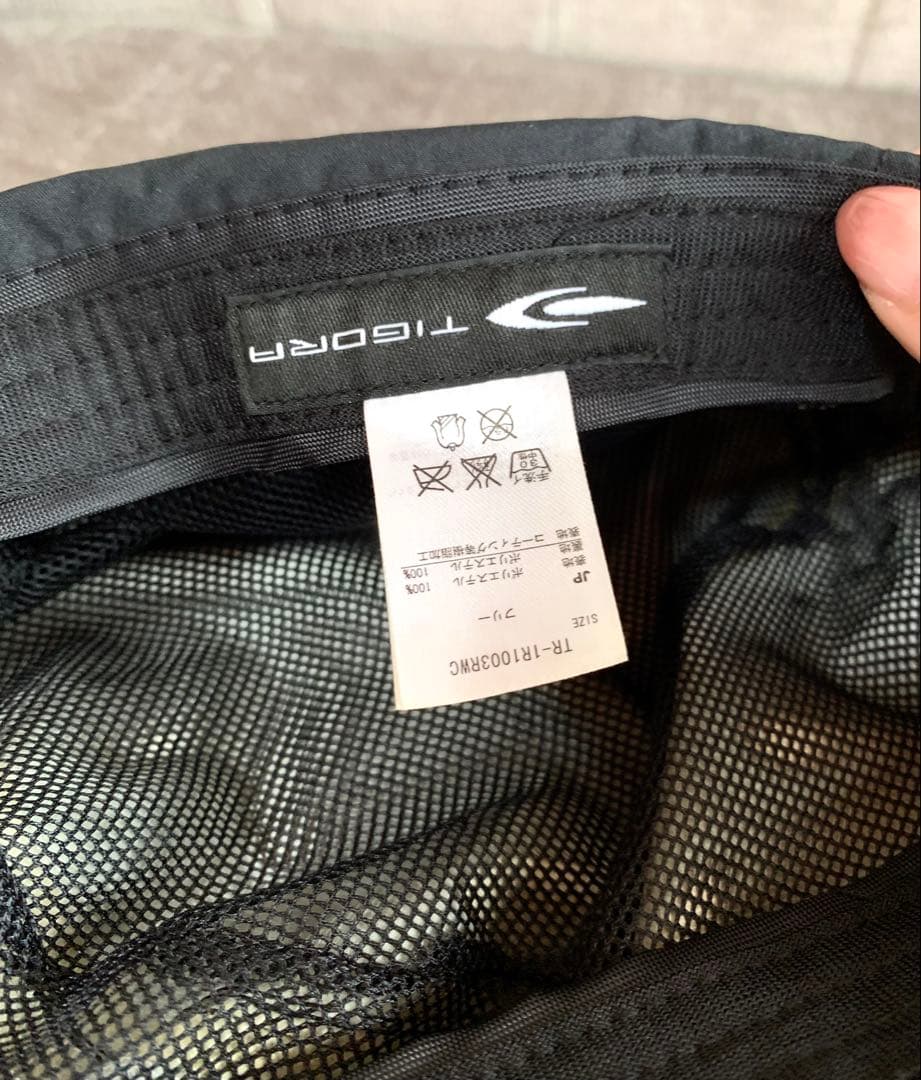 TIGORAティゴラ モノトーン 撥水加工 キャップ 帽子 フリーサイズ③