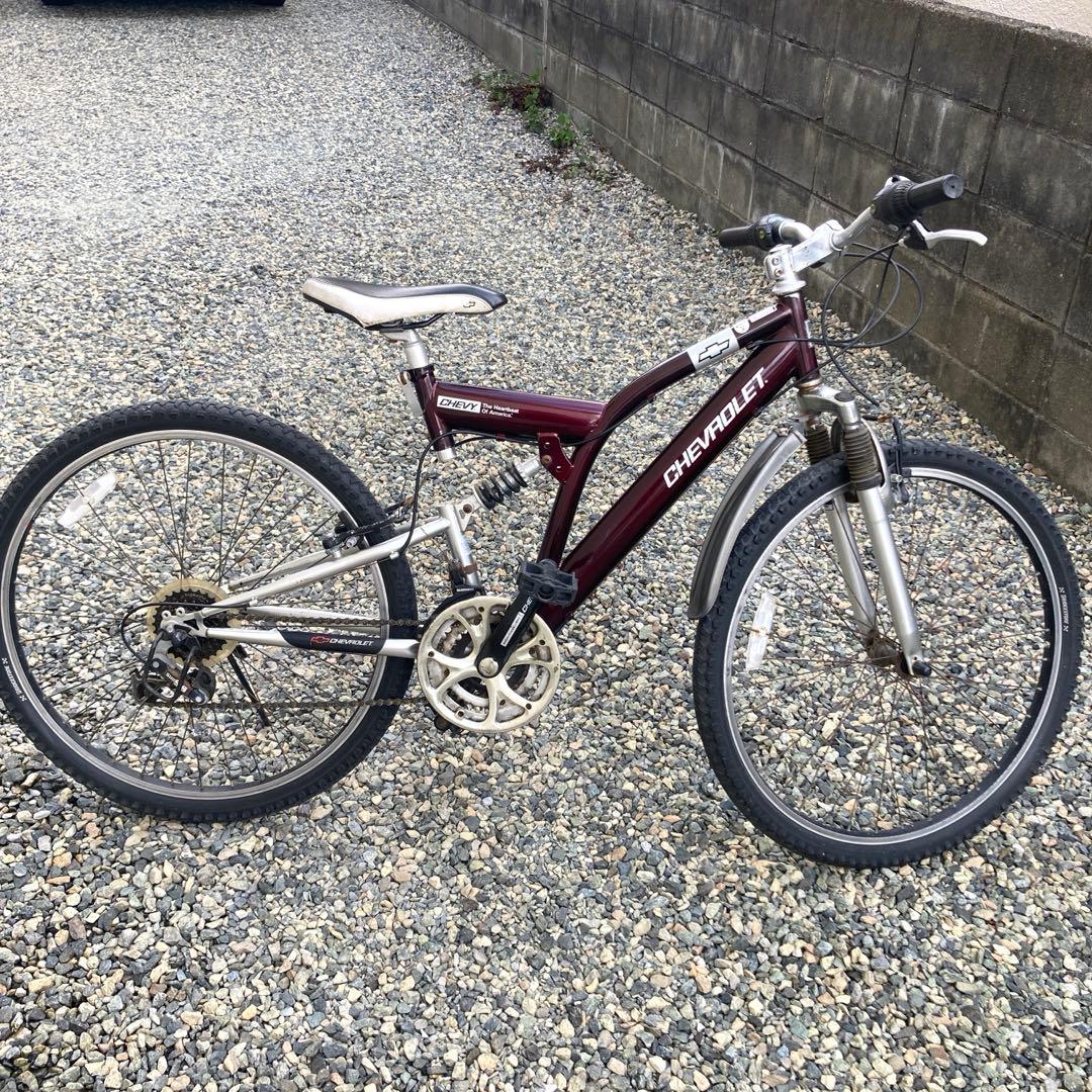 引き取り限定　福岡　シボレー CHEVROLET マウンテンバイク 26型