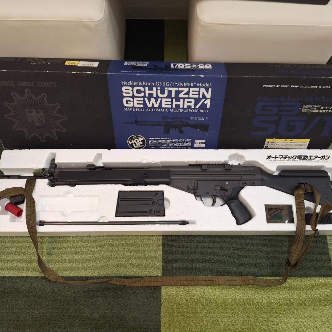 GA2757◆東京マルイ 電動ガン G3SG/1 スナイパーライフル 動作確認済