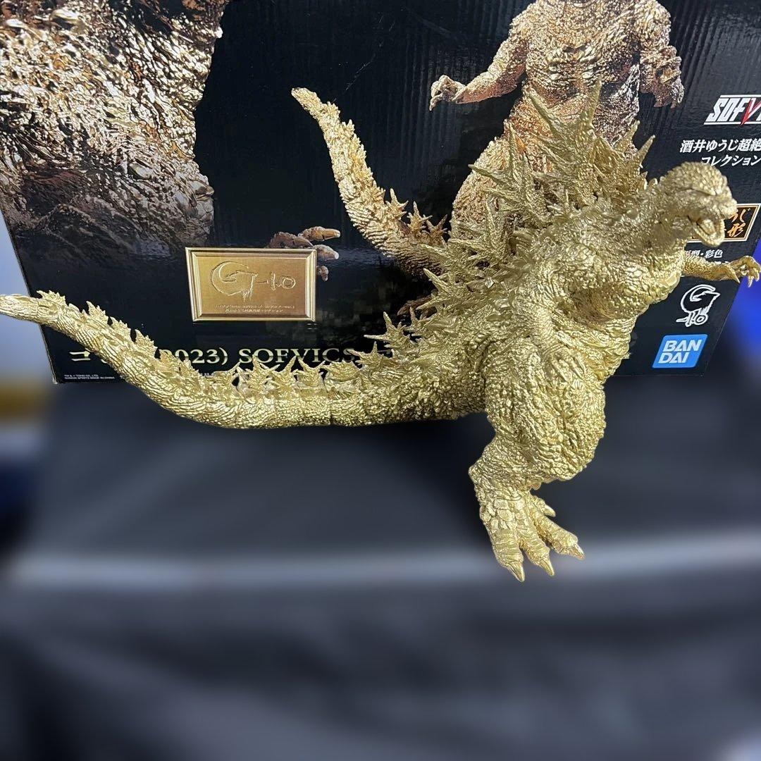 ゴジラ　フィギュア　一番くじ　ゴールドカラーVer.