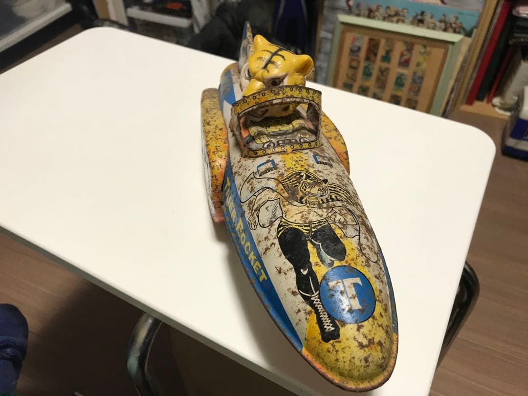 タイガーマスク、ブリキロケット当時ものです。
