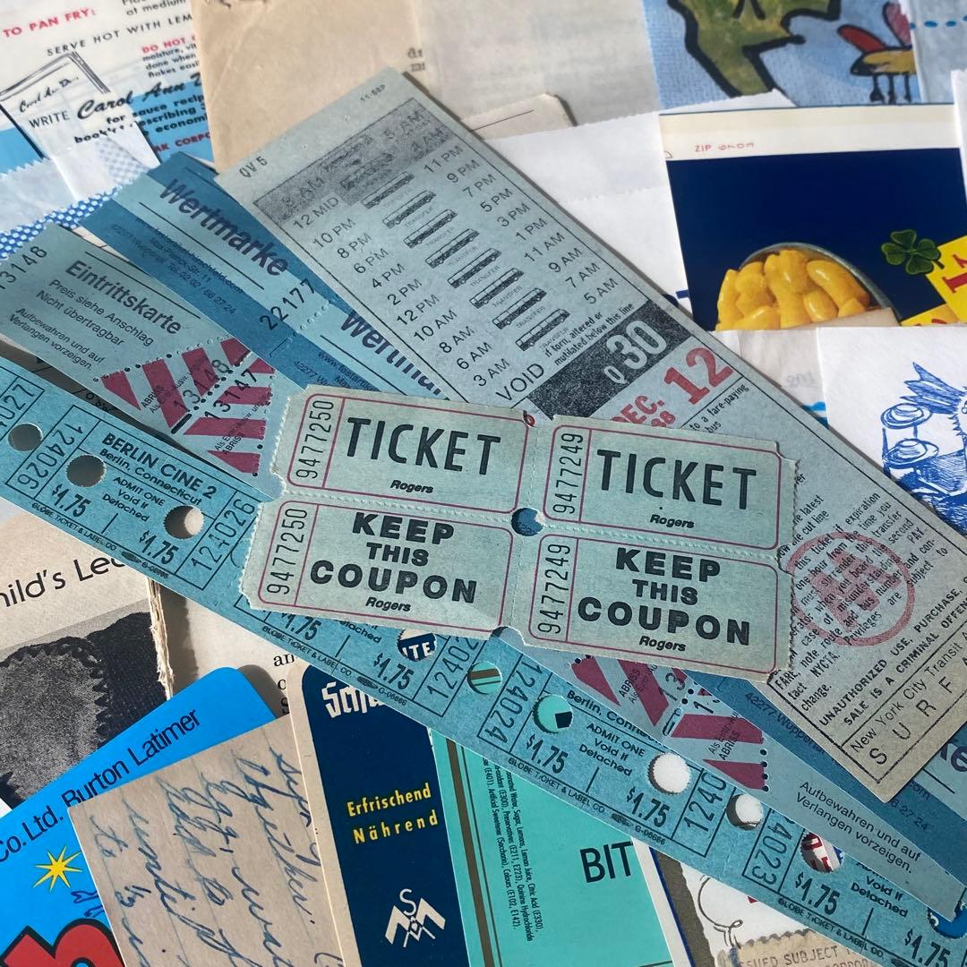 【222】 ヴィンテージ 紙ものセット 送料込み✩