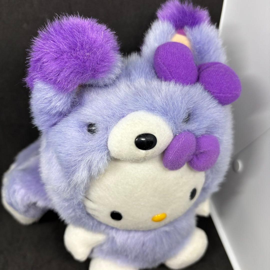 ご当地キティ　北海道限定ラベンダー　キタキツネ　キティちゃん　美品