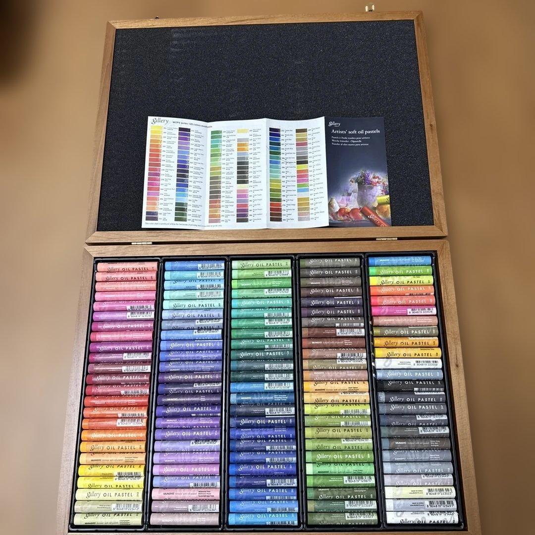 MUNGYO gallery オイルパステル 120色